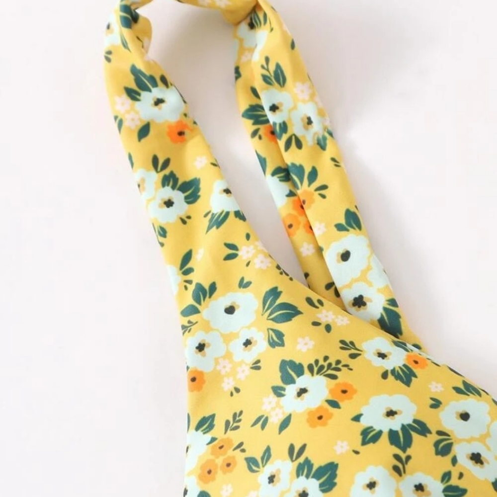 Sunny Yellow💦 HOT Ditsy Floral Bikini Set swim wear 💦 - Picture 6 of 8